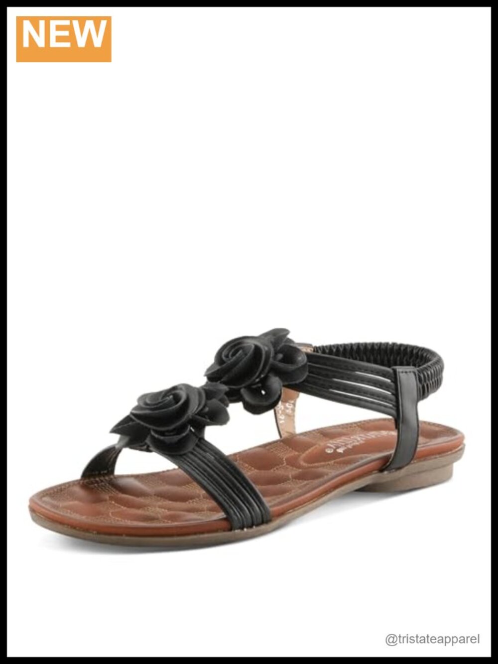 PATRIZIA Nectarine Sandals Womens Vegan Faux Leather Padded Insole T-Strap